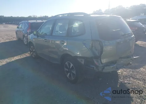 2017 Subaru Forester 2.5I from USA, damaged, VIN JF2SJABC0HH434680